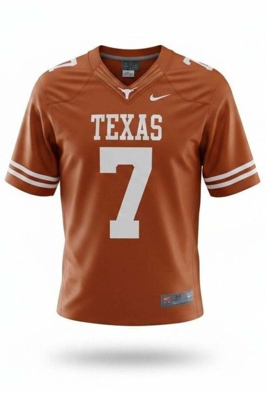 Nike Texas Longhorns #7 College Football Jersey Burnt Orange Men's Sz Med